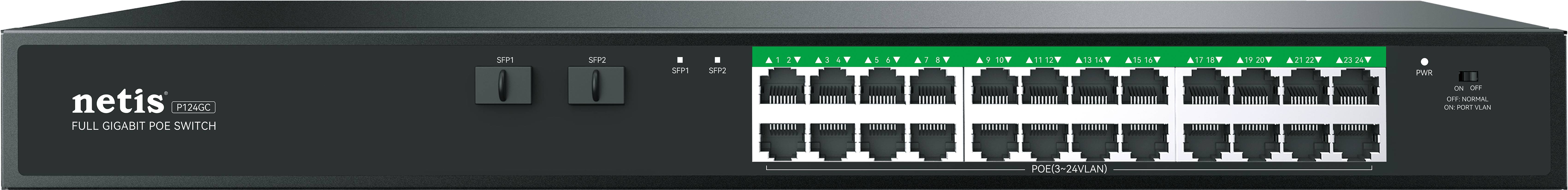 Switches NETIS P124GC