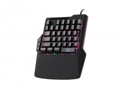 TECLADO ONE HANDRGB ATHERIS Naceb Technology NA-0938